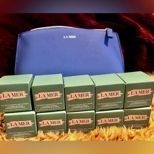 La mer the moisturizing soft Cream .24 oz travel size x 10 samples